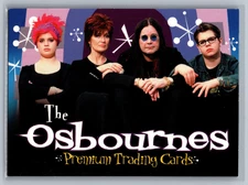 2002 The Osbournes #P-UK Promo Trading Card INKWORKS Ozzy