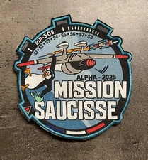patch eopan A25 Marine Nationale - velcro - État neuf - version tissé