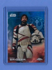 2025 Topps Chrome Star Wars Ezra Bridger Sapphire Pulsar Refractor 39