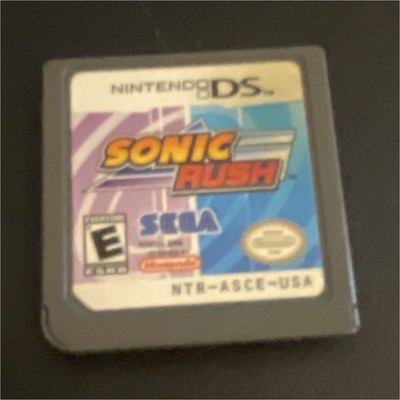 SEGA Sonic Rush Nintendo DS E Rated NTSC-U/C Sonic the Hedgehog Series