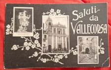 Cartolina VALLECORSA  SALUTI DA Viaggiata