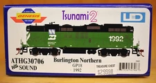 Athearn Genesis Tsunami 2 Burlington Northern GP18 #1992 ATH30706 with Sound HO