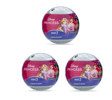 Lot of 3 - Disney Princess Mashems Series 7  Mystery Ball Unopened/Sealed
