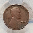 🔑 1914-D Lincoln Wheat Cent, Key Date, PCGS Authentic Fine Details, SLB2-L201