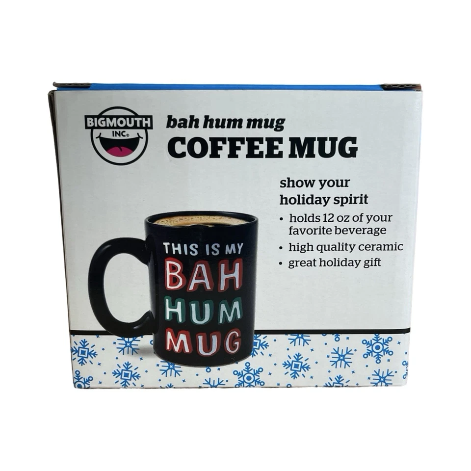 BigMouth Inc. -"Taza This is My Bah Hum" - 11 oz. Taza de café de Navidad Foto 3 de 4