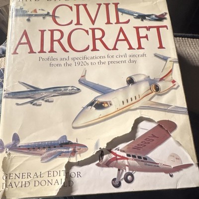 Galahad Books Civil Aircraft David Donald Hardcover Illustrated Aviation