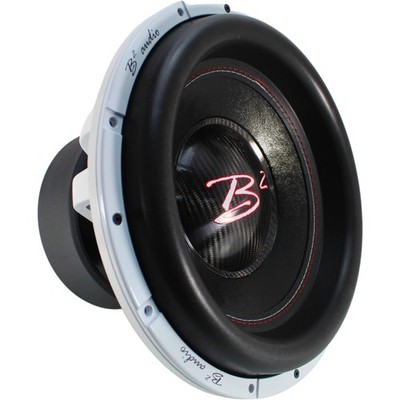 B2 Audio RAGE Series V3 15'' 2000 Watt RMS Dual 1-Ohm 3'' Voice Coil Subwoofer