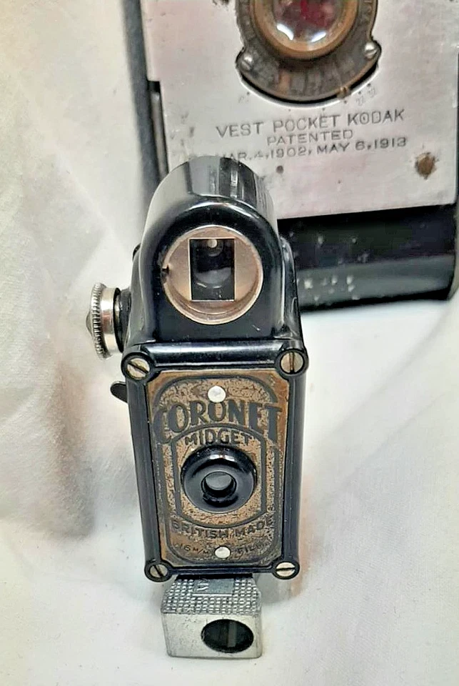 Lot appareil photo Camera ancien - Pocket Kodak  - Coronet - Canon  Prima - Eljy - Photo 3/4