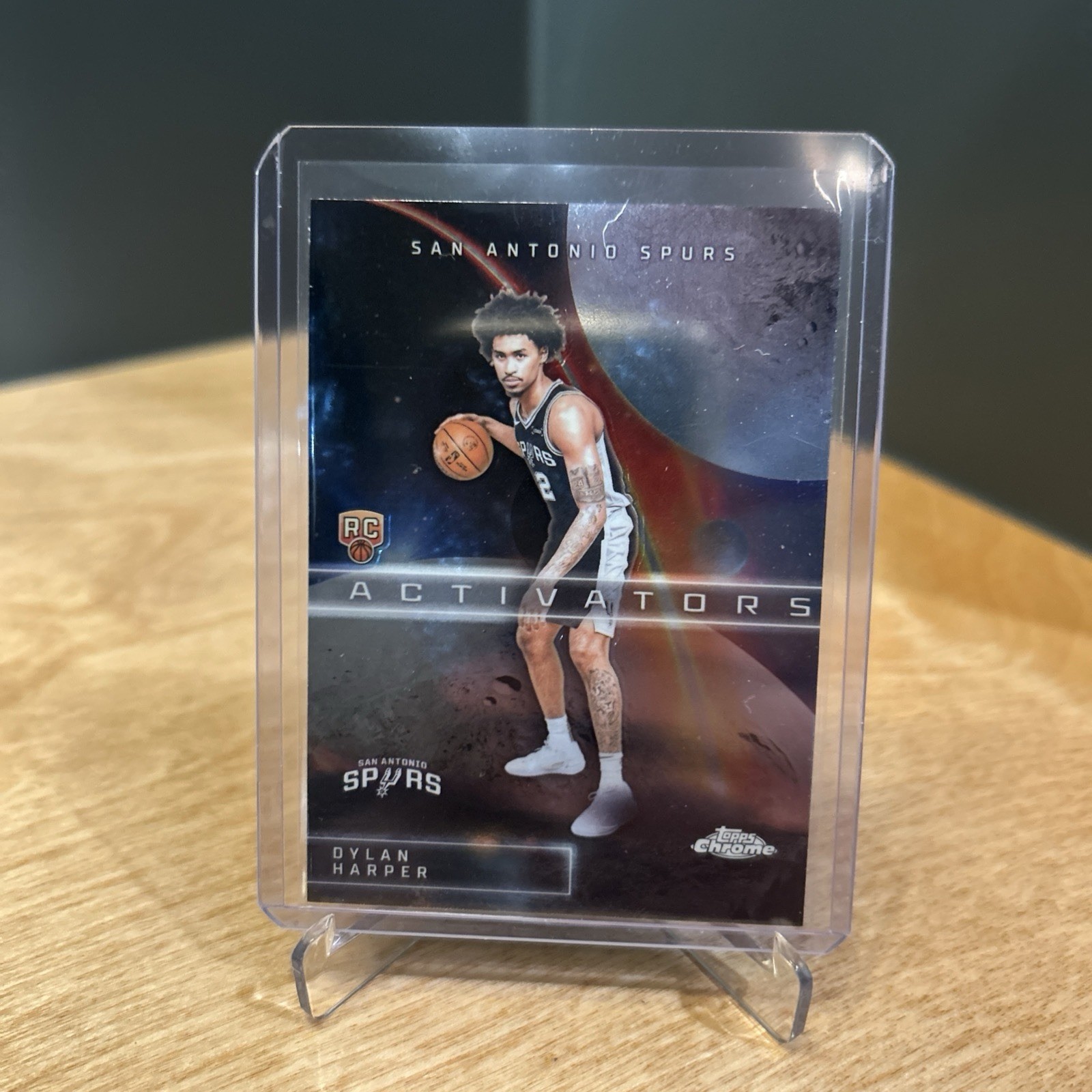 2025-26 Topps Chrome Dylan Harper Activators Insert RC