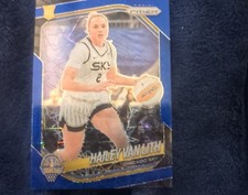 2025 Panini Prizm WNBA - Hailey Van Lith #2 Blue Velocity Prizm (RC)