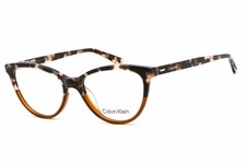 Calvin Klein CK21519 281 Sand Tortoise 53mm Eyeglasses New Authentic