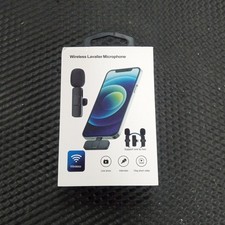 Wireless Lavalier Microphone for Video Recording Interview Vlog