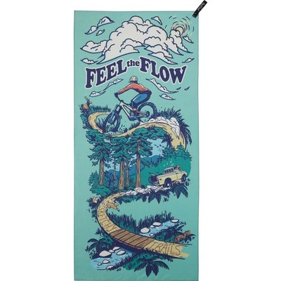 PackTowl Ultra-absorbierendes schnelltrocknendes persönliches Handtuch - Body Flow Print
