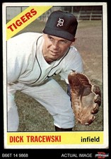 1966 Topps #378 Dick Tracewski Tigers 2 - GOOD