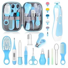 Baby Grooming Kit, Infant Safety Care Set with Hair Brush Comb Nail Clipper