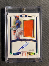 2025 Panini National Treasures LUISANGEL ACUNA #6/10 RC  Auto Patch  
