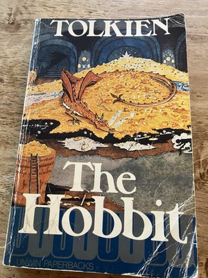 The Hobbit Tolkien PB Reset New Edition 1975 Third Impression 1977 Tolkien Draws