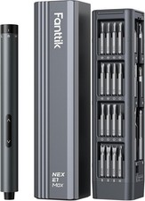 Fanttik E1 Max Electric Screwdriver, Mini Precision Screwdriver Set, 50 Magnetic