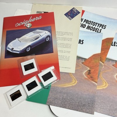 ITALDESIGN 1997 / Pressemappe / 3 Tage EN / ALFA ROMEO SCIGHERA CONCEPT GIUGIARO
