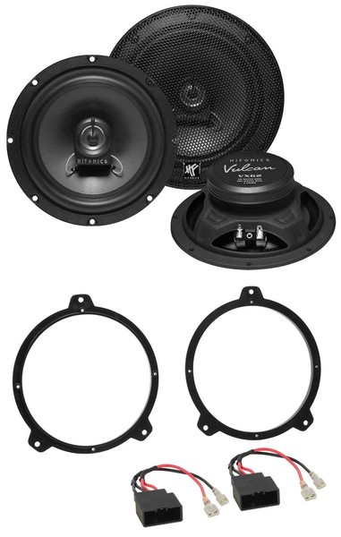 Hifonics 2-Wege 16,5Cm 180Watt Lautsprecher FüR BMW 3Er 1998-2005 FronttüR Auto-image