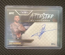 2024 Topps Knockout UFC Tyson Pedro Attested Auto #ATT-TPO