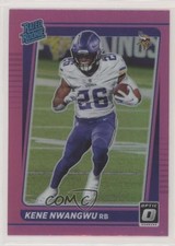 2021 Panini Donruss Rated Rookie Optic Holo Pink Preview Kene Nwangwu #P-285 k6j