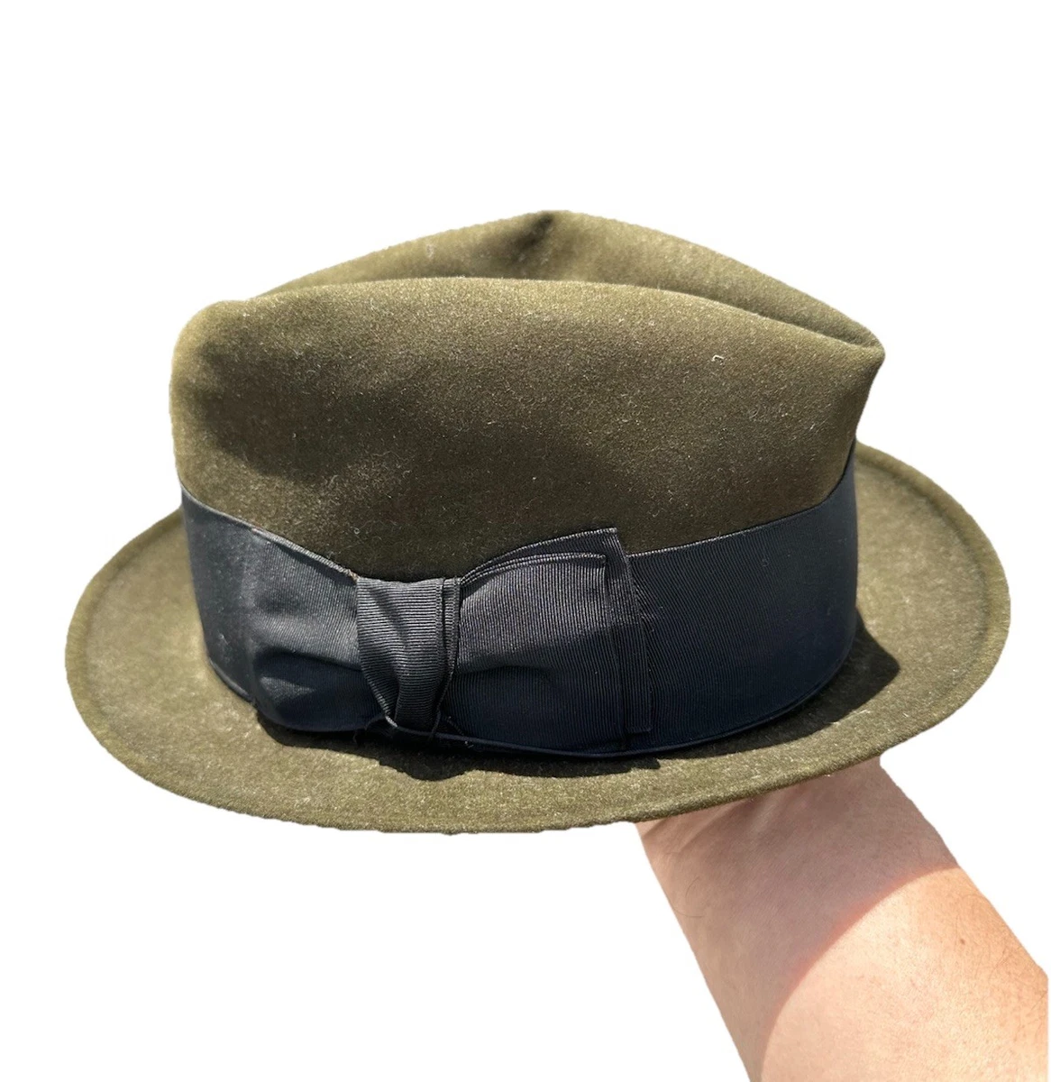 Stetson Gray Vintage Men's 6 7/8 Size for sale | eBay