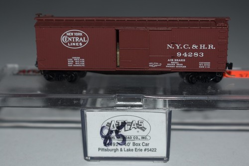 Spur N Atlas New York Central 40' Single Door Boxcar 5422 C55692 | Zustand: Used