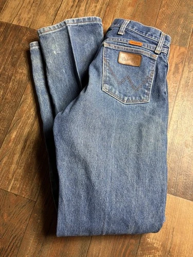 Wrangler FR Jeans Mens 31X36 Blue Flame Resistant Work Denim