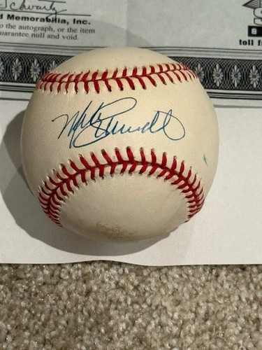 Mike Schmidt Phillies HOF Signed Official Major League Baseball w/ COA - Picture 2 of 2