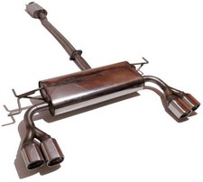 FOX Komplettanlage je 2x88x79mm rechteckig für Hyundai Tucson Typ JM 2.7l 04-10