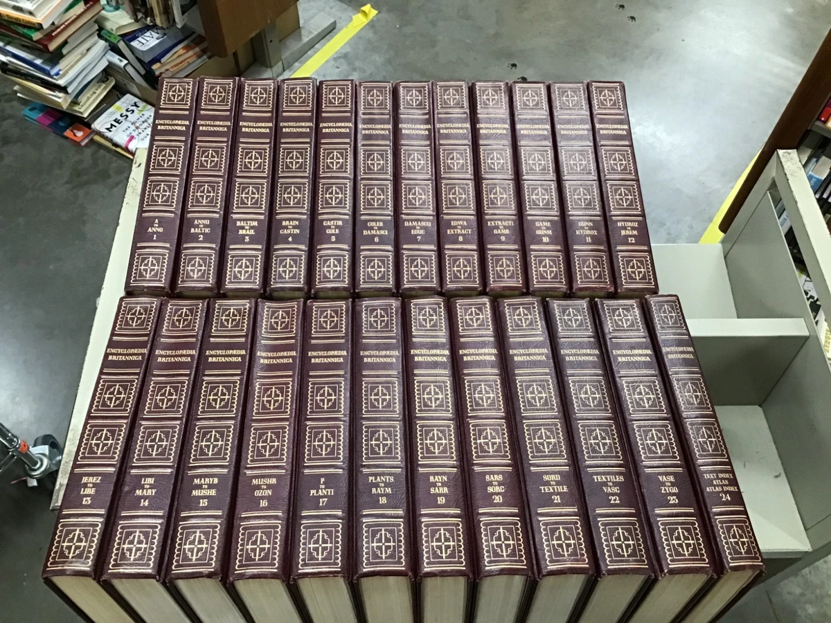 Encyclopædia Britannica, Inc Encyclopedias Hardcover Antiquarian