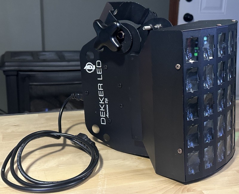 American DJ LED DMX Multi-Beam RGBW LED Club Light FOR REPAIR OR PARTS Not Work