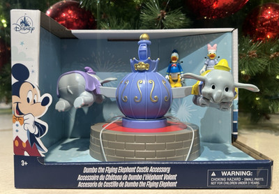 Disney Parks 2025 Dumbo The Flying Elephant Attraction Toy Castle Accessory NEW