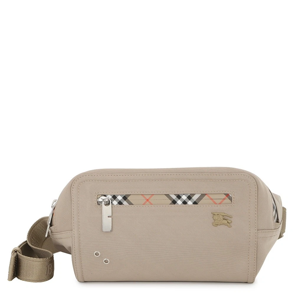 Burberry — BURBERRY Storm Belt Bag Nylon Taupe Beige 81201871