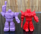 Vintage 1980s Transformers "Decoy" figures set of Two