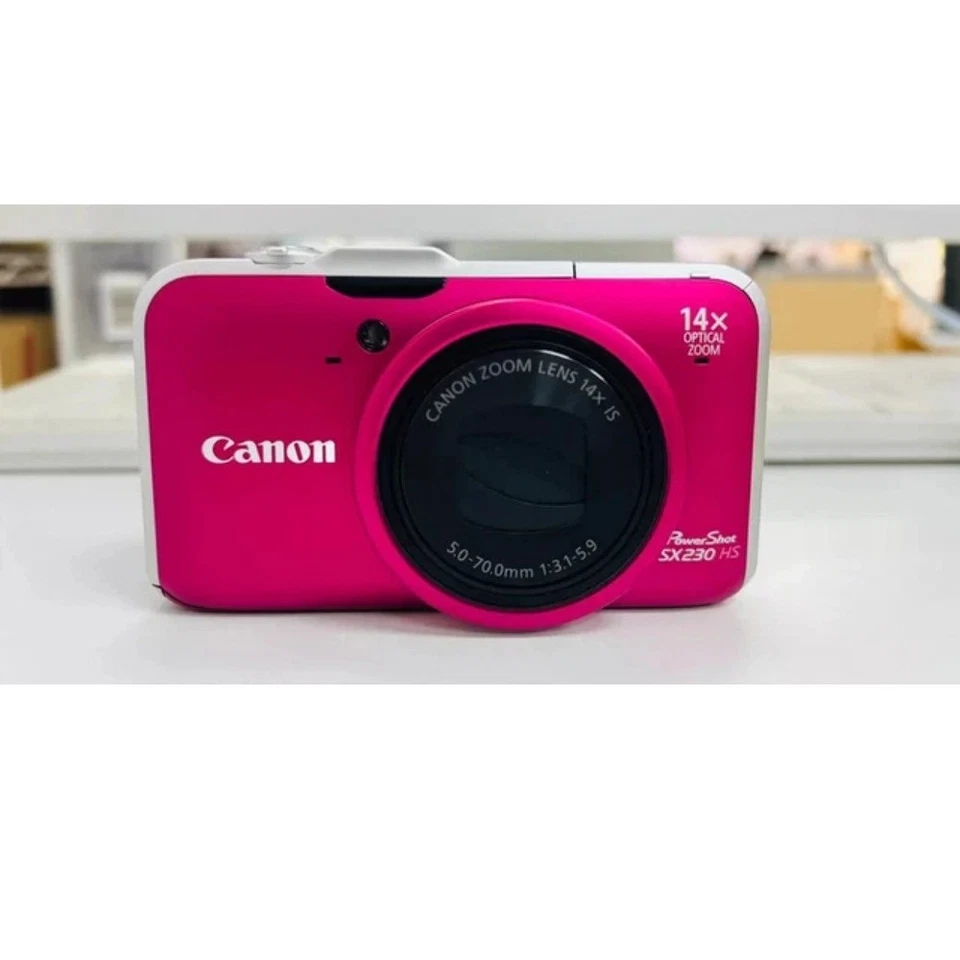 Canon PowerShot SX230 HS Rosa 12,1 MP CMOS-Digitalkamera 14-facher Bildzoom  - Bild 2 von 4