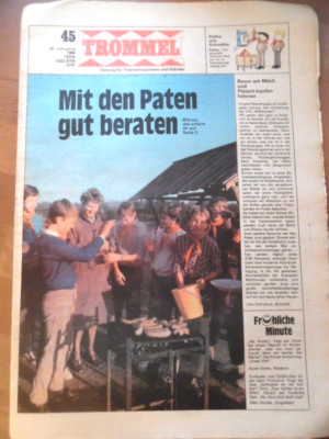 TROMMEL 45  - 1986 Pioniere DDR Hermsdorf Hans Beimler Gruppr LUCIE Wildkatze 12