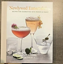 Wedding Entertaining Cook Book Williams Sonoma Newlywed Hardcover 11x9" 