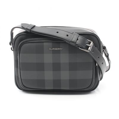 BURBERRY PADDY Shoulder Bag 8074099 canvas leather Gray