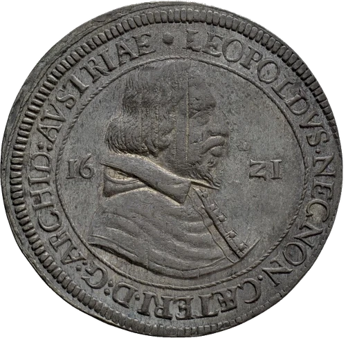 1621-Austria Thaler KM# 264.1-County of Tyrol (MS 61-NGC)