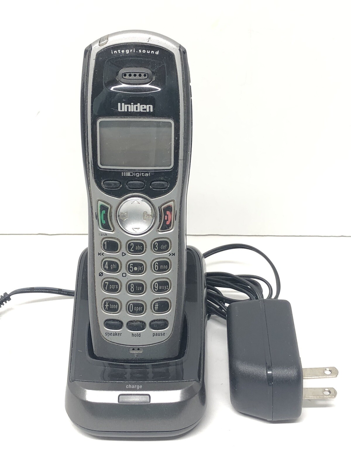 Uniden TRU9480 5.8 GHz Dual Handsets Single Line Cordless Phone No