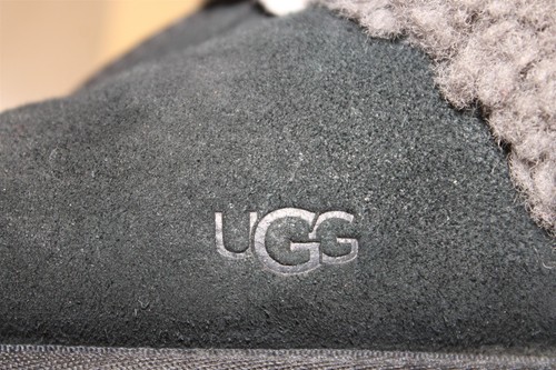 UGG Scuffette II Slippers Womens Size 12 43 Suede Shearling Flat Shoes 1106872 - Picture 12 of 24