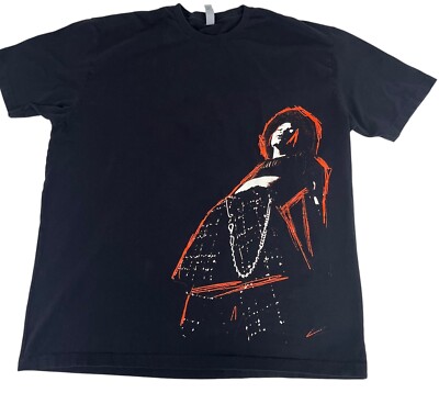 Willow Smith Concert T Shirt Life American Tour 2021 Black Size XXL Rock Soul