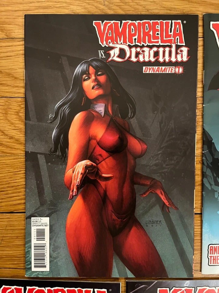 Vampirella 10 cómics/TPB vs Drácula, Crimson Chronicles, Blood Lust, Strikes, + Foto 3 de 4