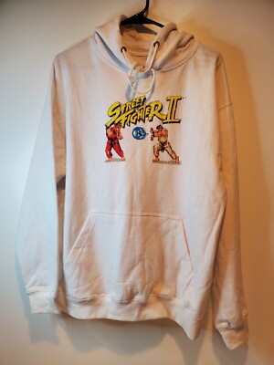 Street FighterII 90s Capcom Video Gamer Hoodie Hooded Sweatshirt