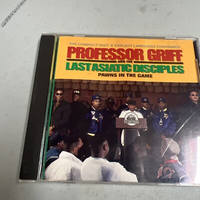 Professor Griff & Last Asiatic Disciples Pawns in Game US Rap CD