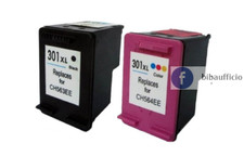 HP 301XL  nero+colore compatibili, Cartucce a Getto d'Inchiostro