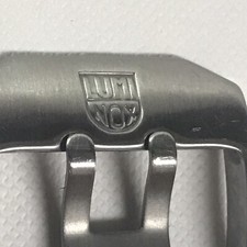 Luminox stainless steel split tang watch band buckle 23mm
