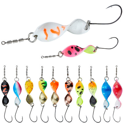Balzer Shooter Spoon 2,5g 3,5g 6g UV aktiv Micro Twist Spinner Blinker Forelle